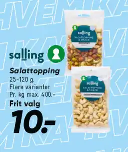 Bilka SALLING Salattopping tilbud