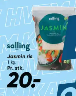 Bilka SALLING Jasmin ris tilbud