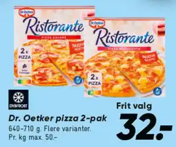 Bilka DR. OETKER Pizza 2-pak tilbud