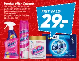 Bilka Vanish eller calgon tilbud