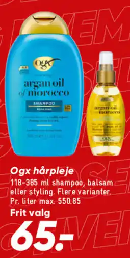 Bilka OGX Hårpleje tilbud