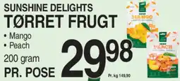 ABC Lavpris Sunshine delights tørret frugt tilbud