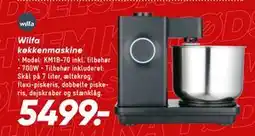 Bilka Wilfa køkkenmaskine, DKK 5499 tilbud