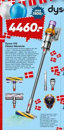 Bilka Dyson V15 Detect Absolute, DKK 4460 tilbud
