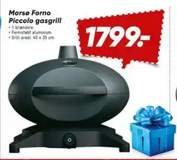 Bilka Morsø Forno Piccolo gasgrill, DKK 1799 tilbud