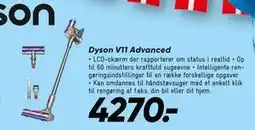 Bilka Dyson V11 Advanced, DKK 4270 tilbud