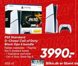 Bilka PS5 Standard D-Chassi Call of Duty: Black Ops 6 bundle, DKK 3990 tilbud