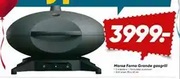 Bilka Morsø Forno Grande gasgrill, DKK 3999 tilbud