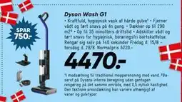 Bilka Dyson Wash G1, DKK 4470 tilbud
