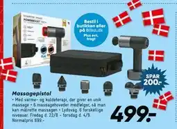 Bilka Massagepistol, DKK 499 tilbud