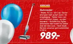 Bilka Gulvvasker, DKK 989 tilbud