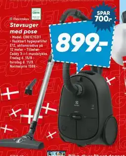 Bilka Støvsuger med pose, DKK 899 tilbud