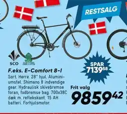Bilka E-Comfort 8-I, DKK 9859.42 tilbud