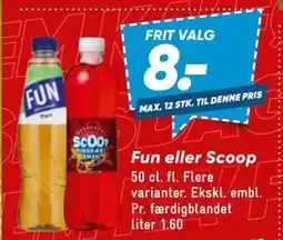 Bilka Fun eller Scoop, DKK 8 tilbud