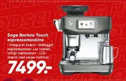 Bilka Sage Barista Touch espressomaskine, DKK 7499 tilbud