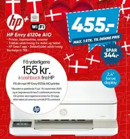 Bilka HP Envy 6120e AIO, DKK 455 tilbud