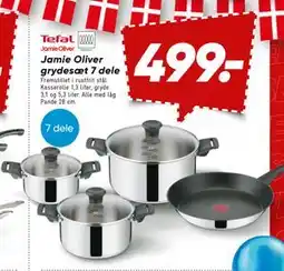 Bilka Jamie Oliver grydesæt 7 dele, DKK 499 tilbud