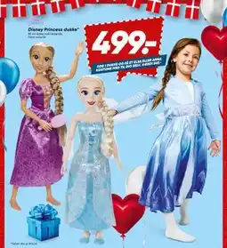 Bilka Disney Princess dukke, DKK 499 tilbud