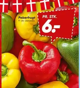 Bilka Peberfrugt, DKK 6 tilbud