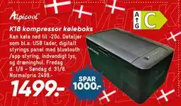 Bilka K18 kompressor køleboks, DKK 1499 tilbud