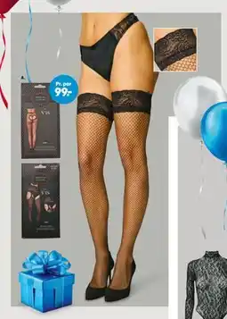 Bilka Sensual Luxury by VRS selvsiddende strømper eller strømpebukser., DKK 149 tilbud