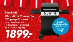 Bilka Char-Broil Convective 310 gasgrill - sort, DKK 1899 tilbud