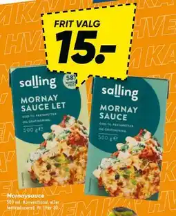 Bilka Mornaysauce, DKK 15 tilbud