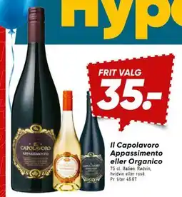 Bilka Il Capolavoro Appassimento eller Organico, DKK 35 tilbud