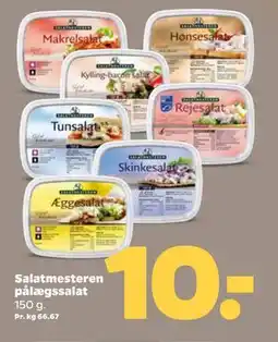 Netto Salatmesteren pålægssalat, DKK 10 tilbud