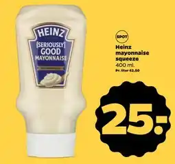 Netto Heinz mayonnaise squeeze, DKK 25 tilbud