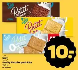 Netto Family Biscuits petit kiks, DKK 10 tilbud