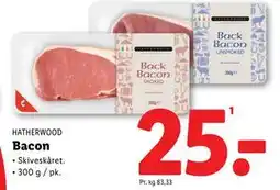 Lidl Bacon, DKK 25 tilbud