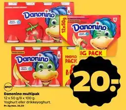 Netto Danonino multipak, DKK 20 tilbud