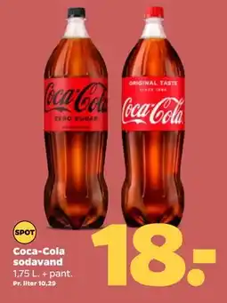 Netto Coca-Cola sodavand, DKK 18 tilbud