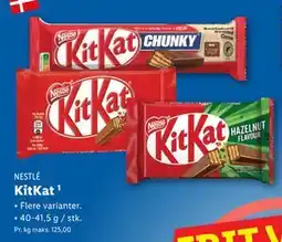 Lidl KitKat, DKK 5 tilbud
