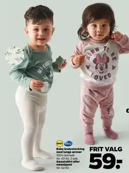 Netto Baby bodystocking med lange ærmer, DKK 59 tilbud