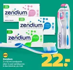Netto Zendium, DKK 22 tilbud
