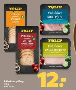 Netto Pålækker pålæg, DKK 12 tilbud