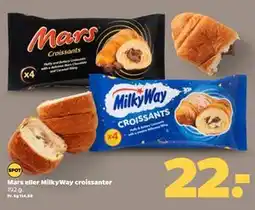 Netto Mars eller MilkyWay croissanter, DKK 22 tilbud