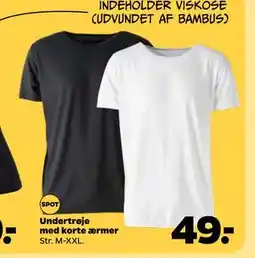 Netto Undertrøje med korte ærmer, DKK 49 tilbud