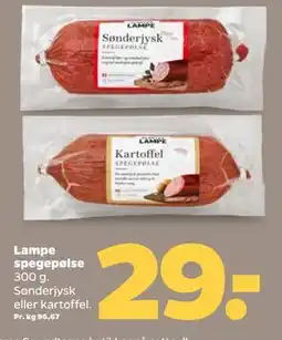 Netto Lampe spegepølse, DKK 29 tilbud