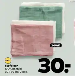 Netto Stofbleer, DKK 30 tilbud