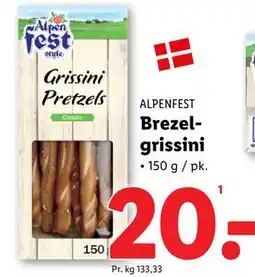 Lidl Brezelgrissini, DKK 20 tilbud