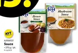 Lidl Sauce, DKK 15 tilbud