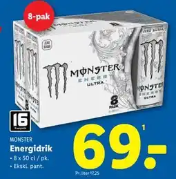 Lidl Energidrik, DKK 69 tilbud