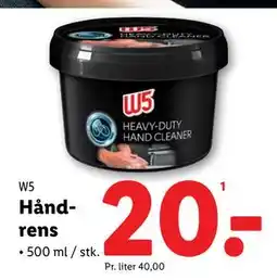 Lidl Håndrens, DKK 20 tilbud