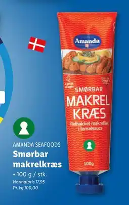 Lidl Smørbar makrelkræs, DKK 10 tilbud