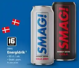 Lidl Energidrik, DKK 10 tilbud