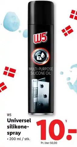Lidl Universel silikonespray, DKK 10 tilbud