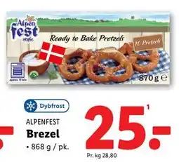 Lidl Brezel, DKK 25 tilbud